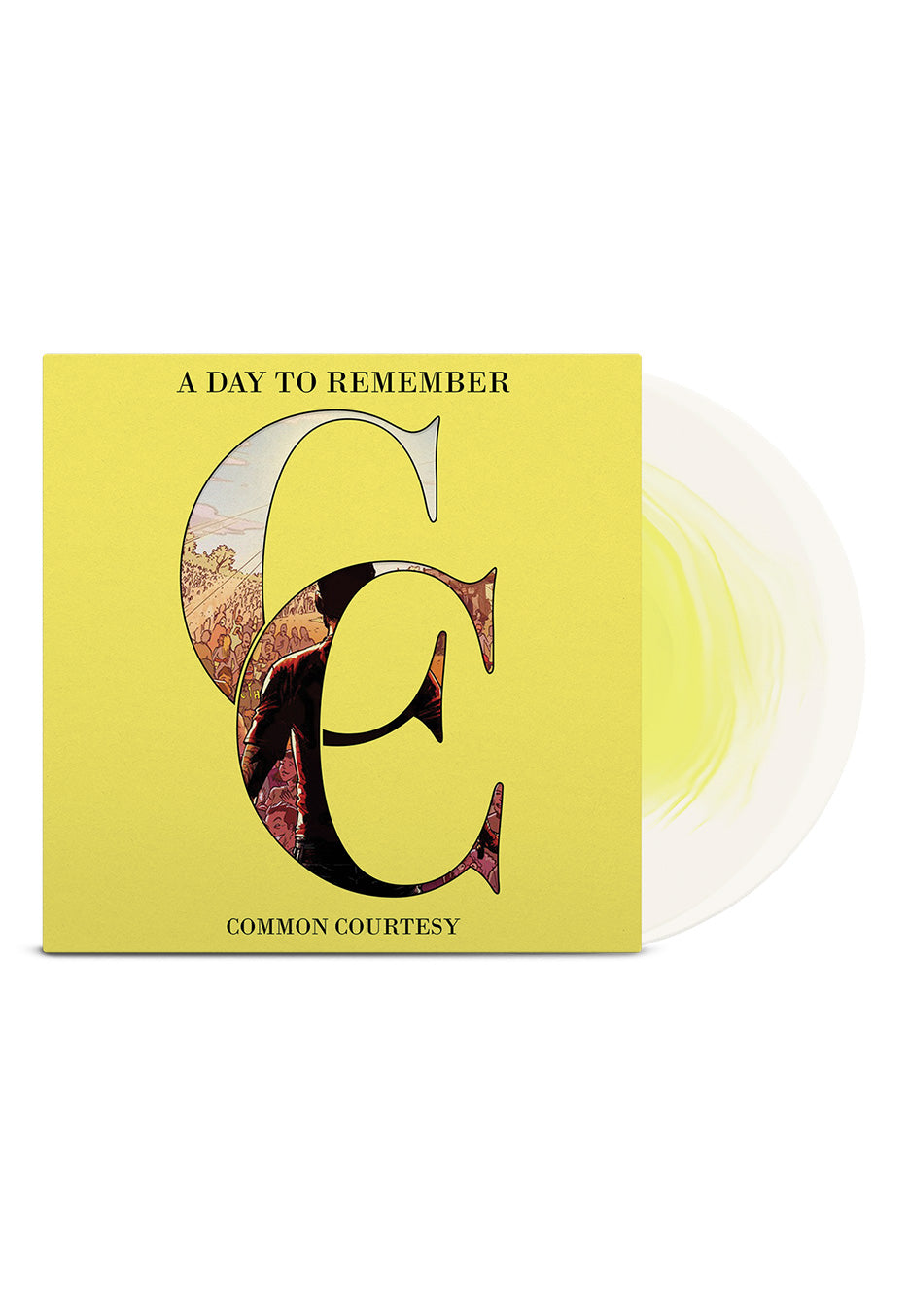 A Day To Remember - Common Courtesy Limited Lemon Clear - Colored 2 Vinyl | Neutral-Image