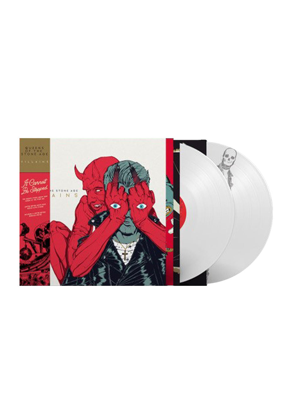 Queens Of The Stone Age - Villains Opaque White - Colored 2 Vinyl | Neutral-Image