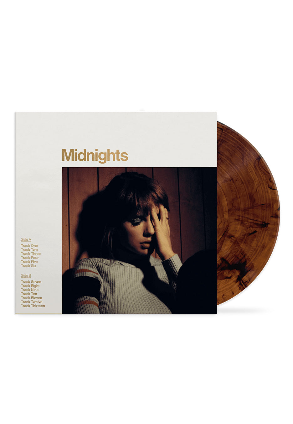 Taylor Swift - Midnights Mahogany - Marbled Vinyl | Neutral-Image