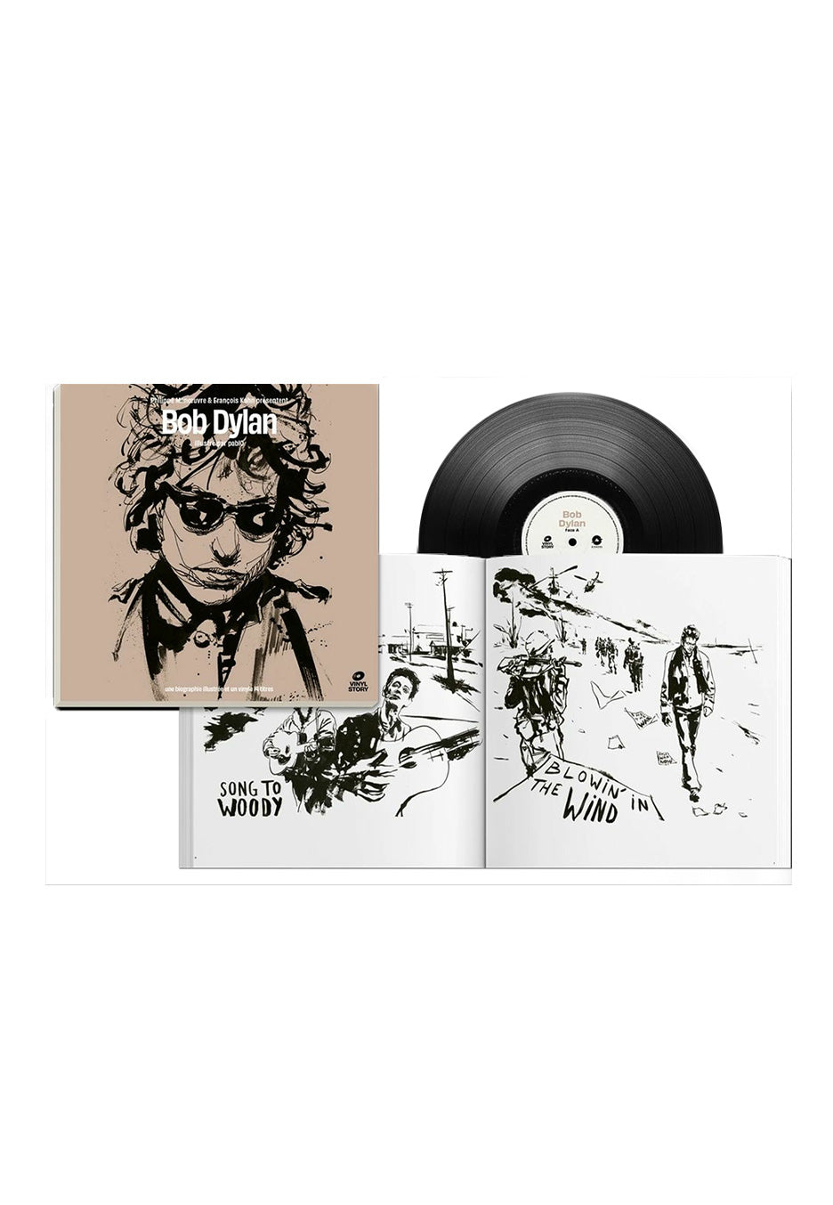 Bob Dylan - Vinyl Story - Vinyl + Hardback Book | Neutral-Image