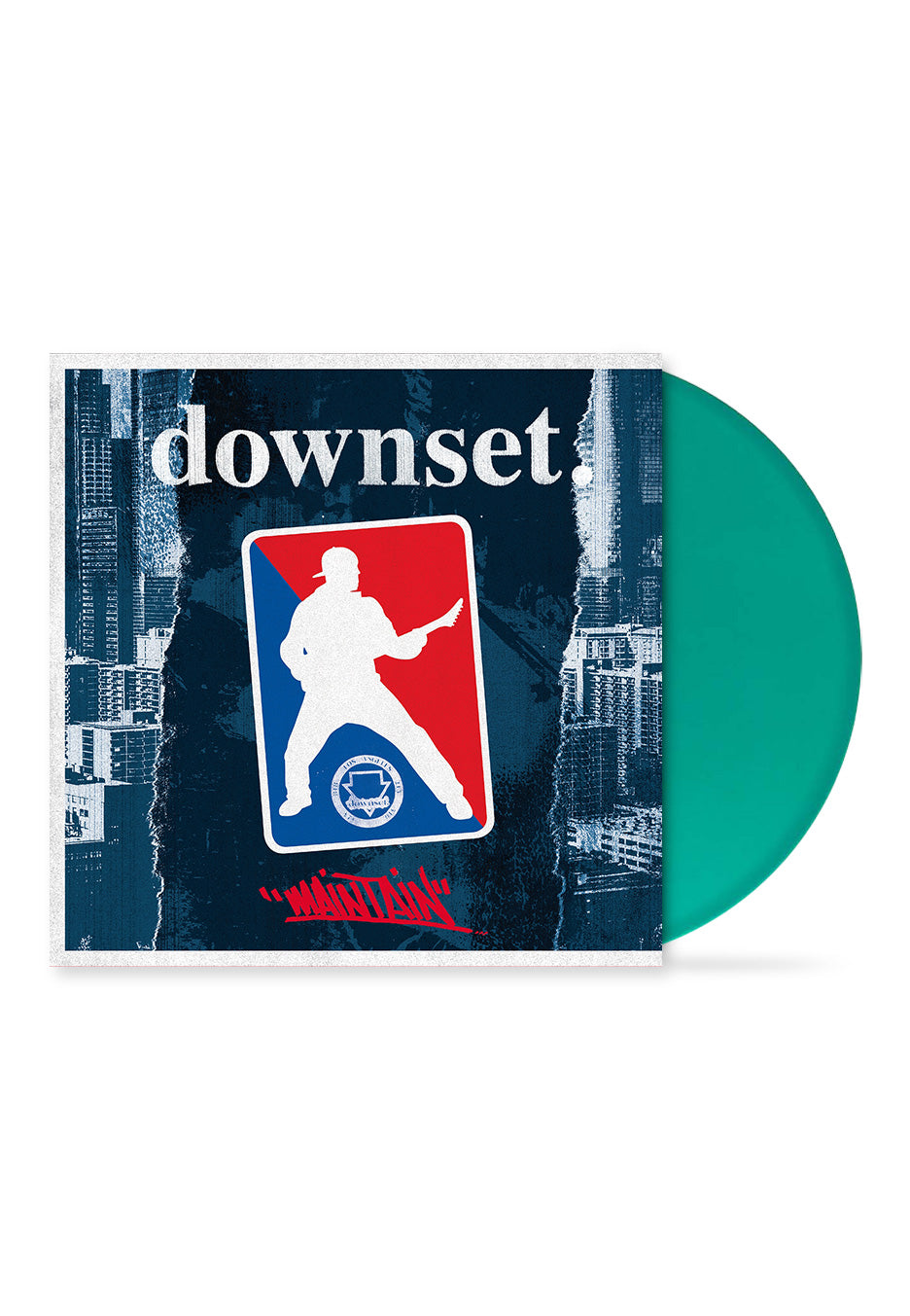 downset. - Maintain Ltd. Cyan Blue - Colored Vinyl | Neutral-Image