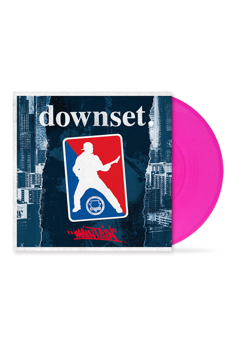 downset. - Maintain Ltd. Neon Magenta - Colored Vinyl | Neutral-Image