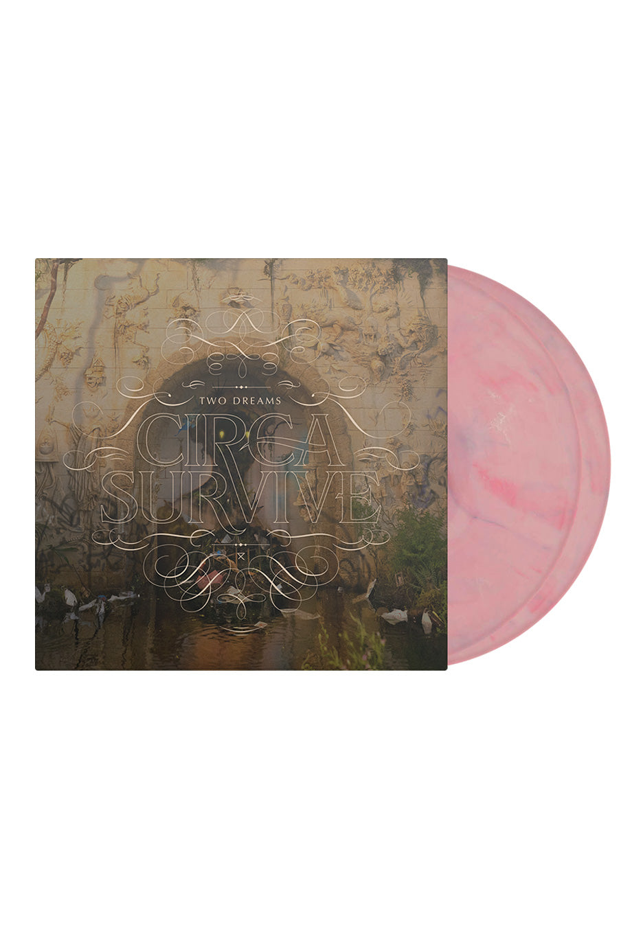 Circa Survive - Two Dreams Pink - Marbled 2 Vinyl | Neutral-Image