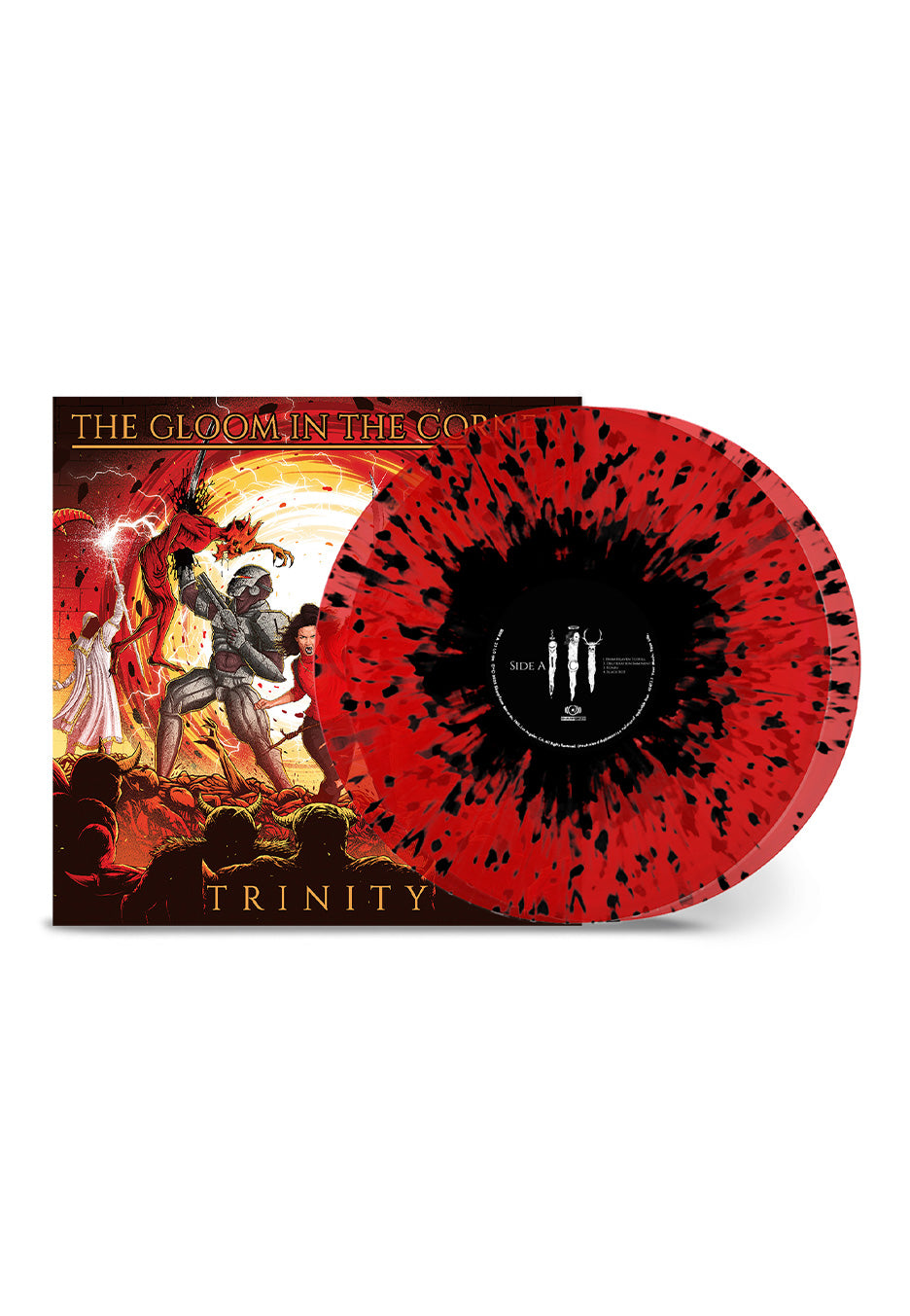 The Gloom In The Corner - Trinity Ltd. Transparent Red/Black - Splattered 2 Vinyl | Neutral-Image