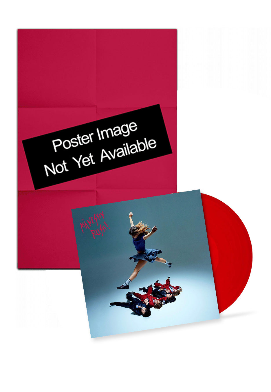 Måneskin - Rush! Red - Colored Vinyl + Poster | Neutral-Image