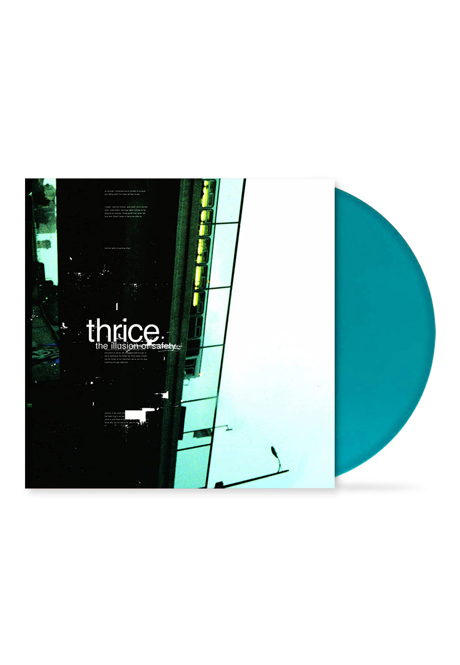 Thrice - Illusion Of Safety Electric Blue - Colored Vinyl | Neutral-Image