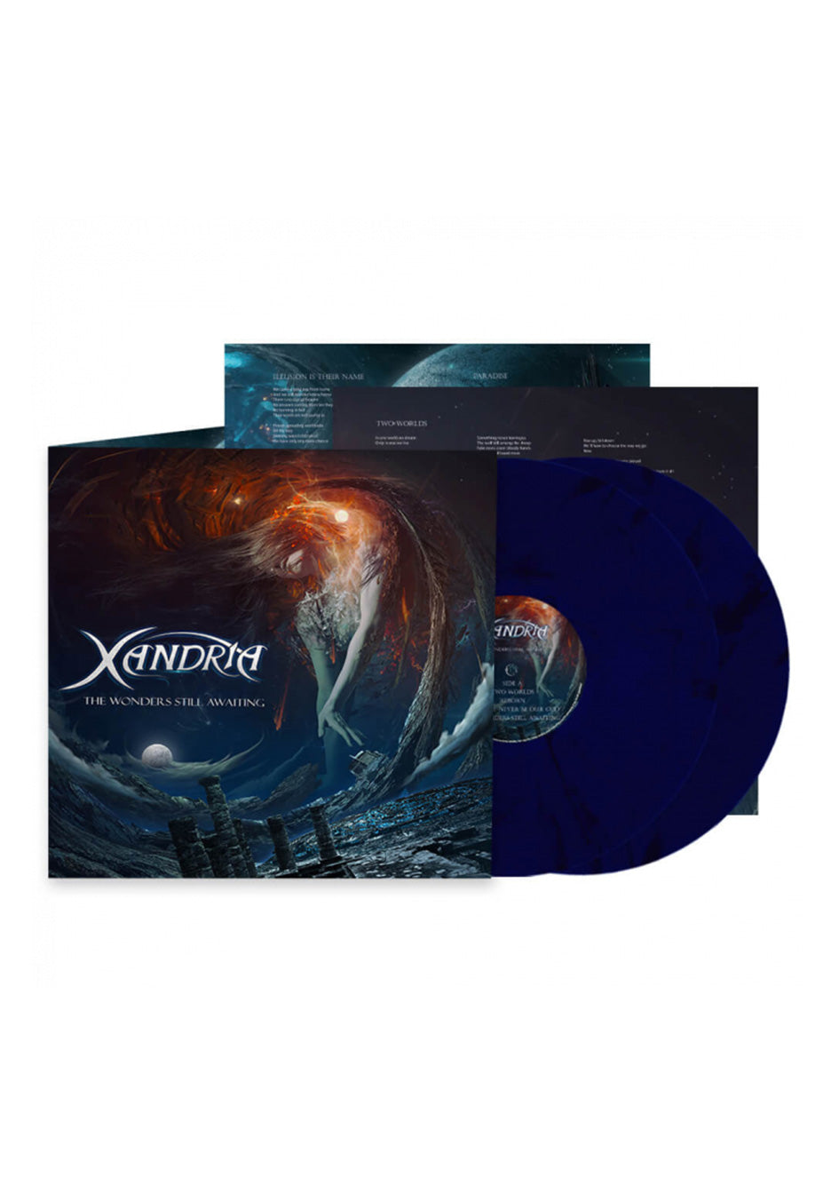 Xandria - The Wonders Still Awaiting Ltd. Blue/Black - Marbled 2 Vinyl | Neutral-Image