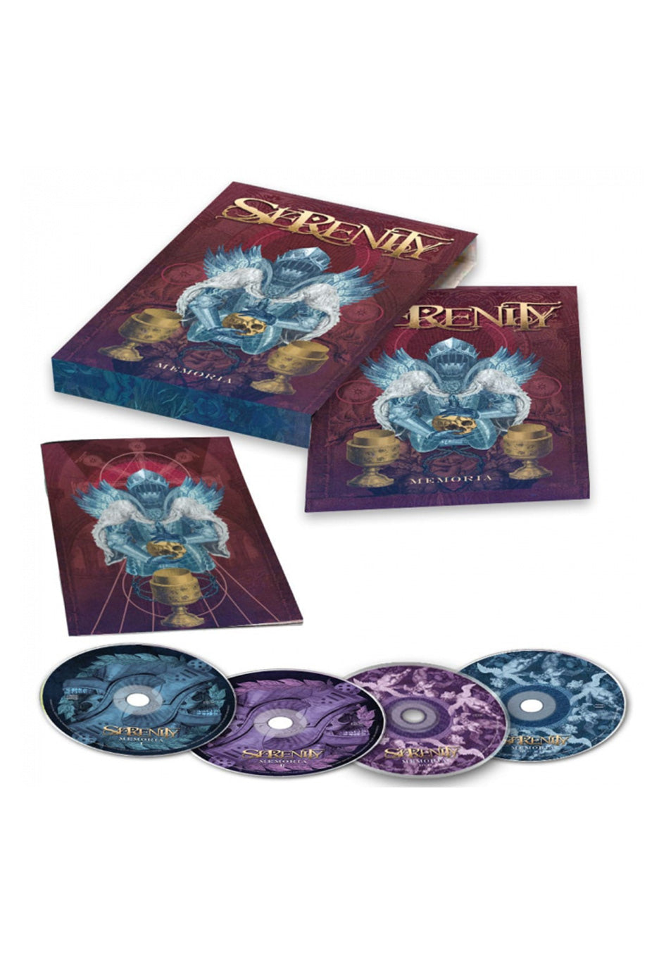 Serenity - Memoria - Digipak 2 CD + Blu Ray + DVD | Neutral-Image