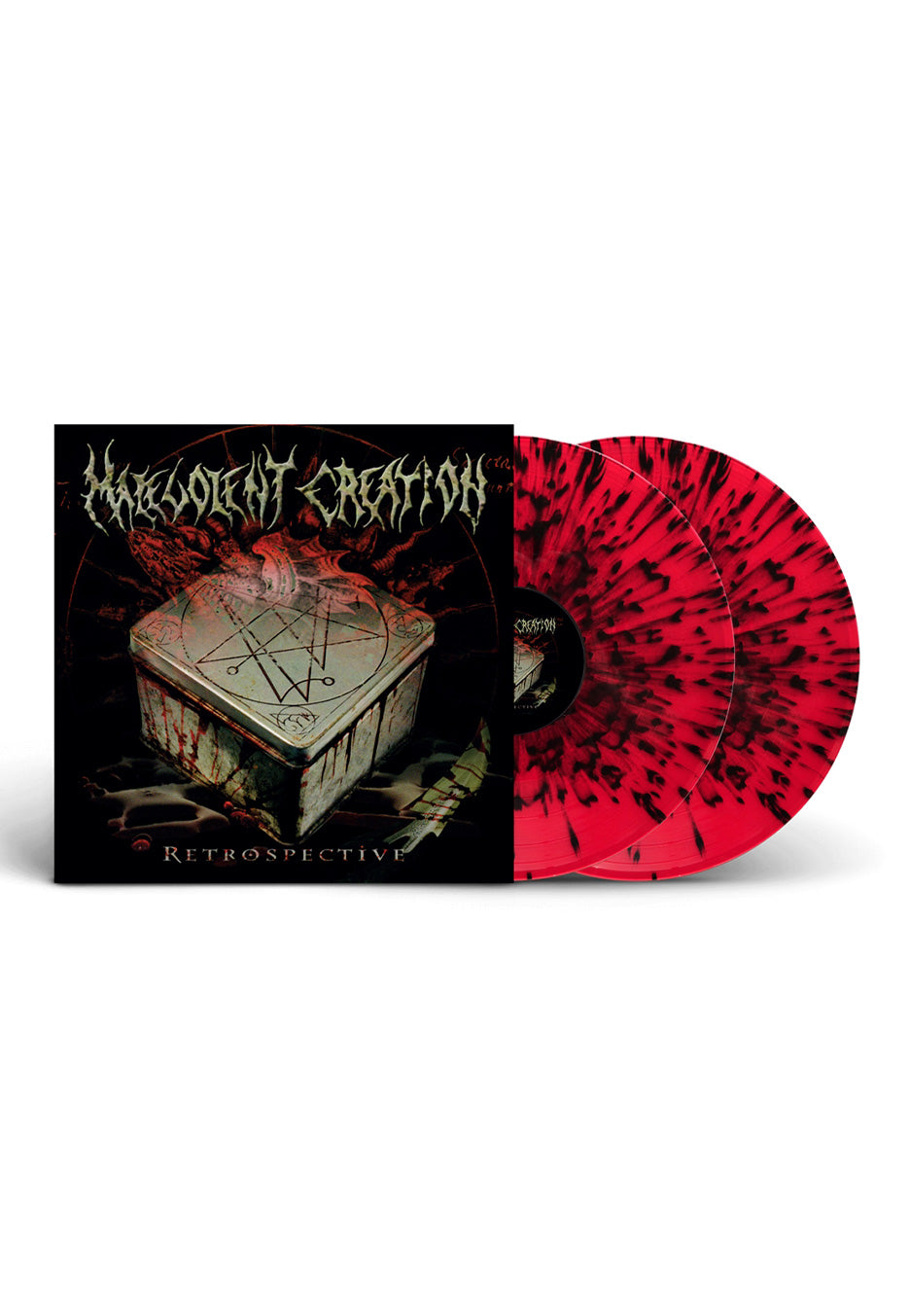 Malevolent Creation - Retrospective Ltd. Red/Black - Splattered 2 Vinyl | Neutral-Image