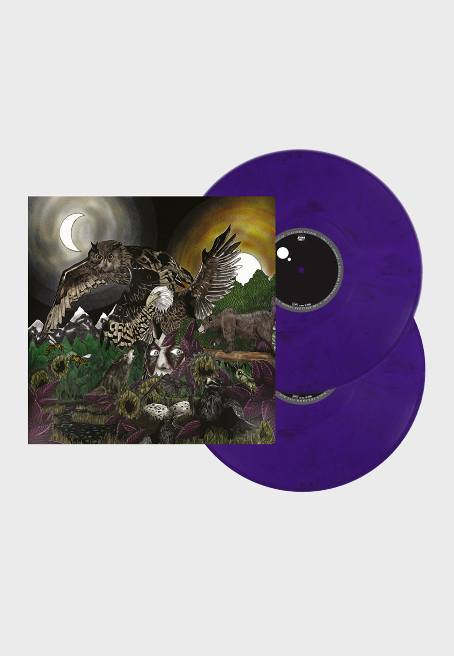 Avatar - Feathers & Flesh Ltd. Purple/Black - Marbled 2 Vinyl | Neutral-Image