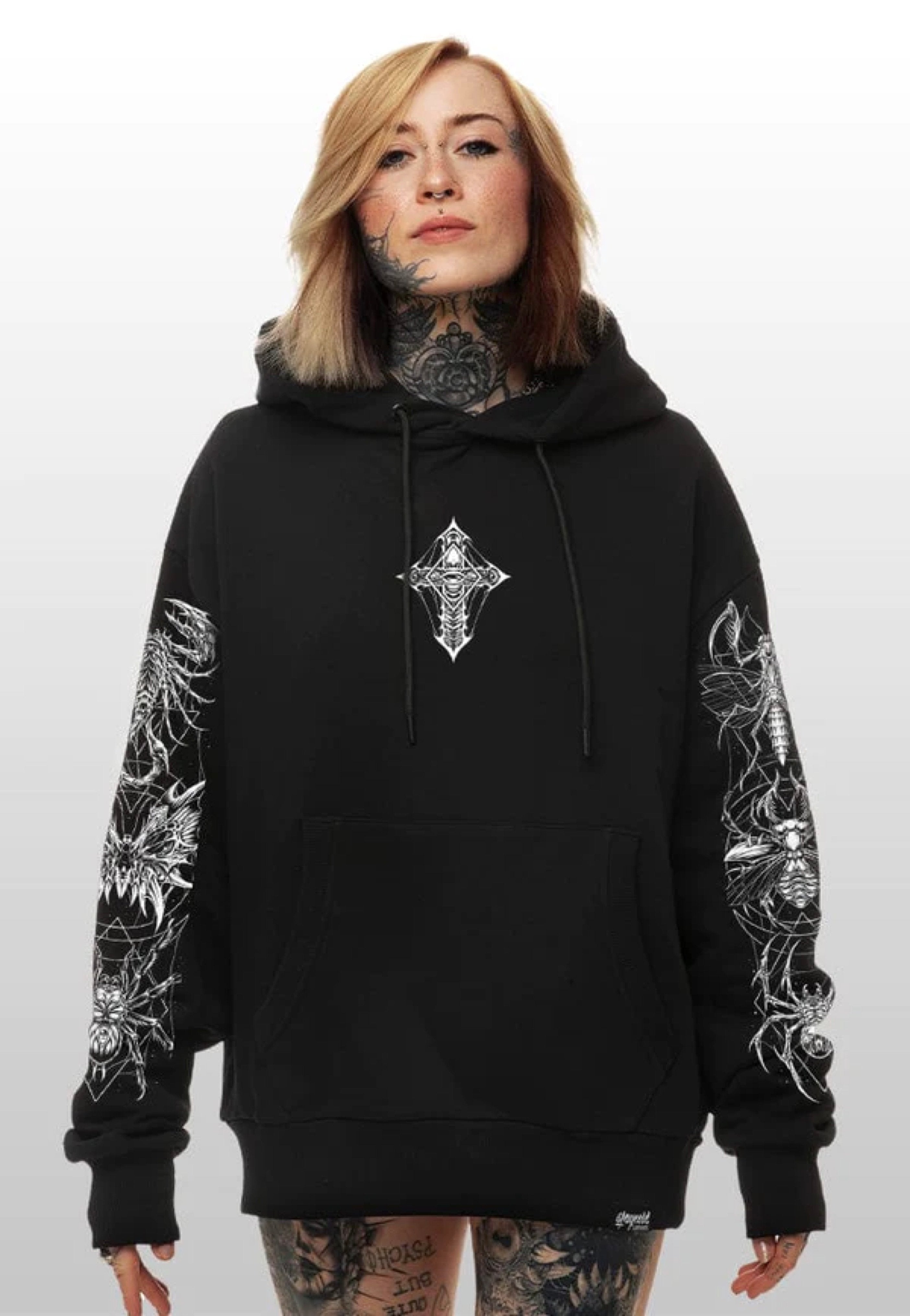 Stay Cold Apparel - Dragonfly Black - Hoodie | Women-Image