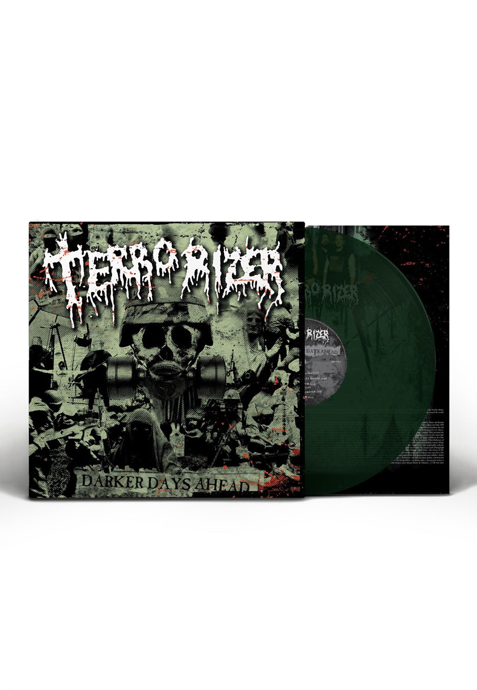 Terrorizer - Darker Days Ahead Ltd. Green - Colored Vinyl | Neutral-Image