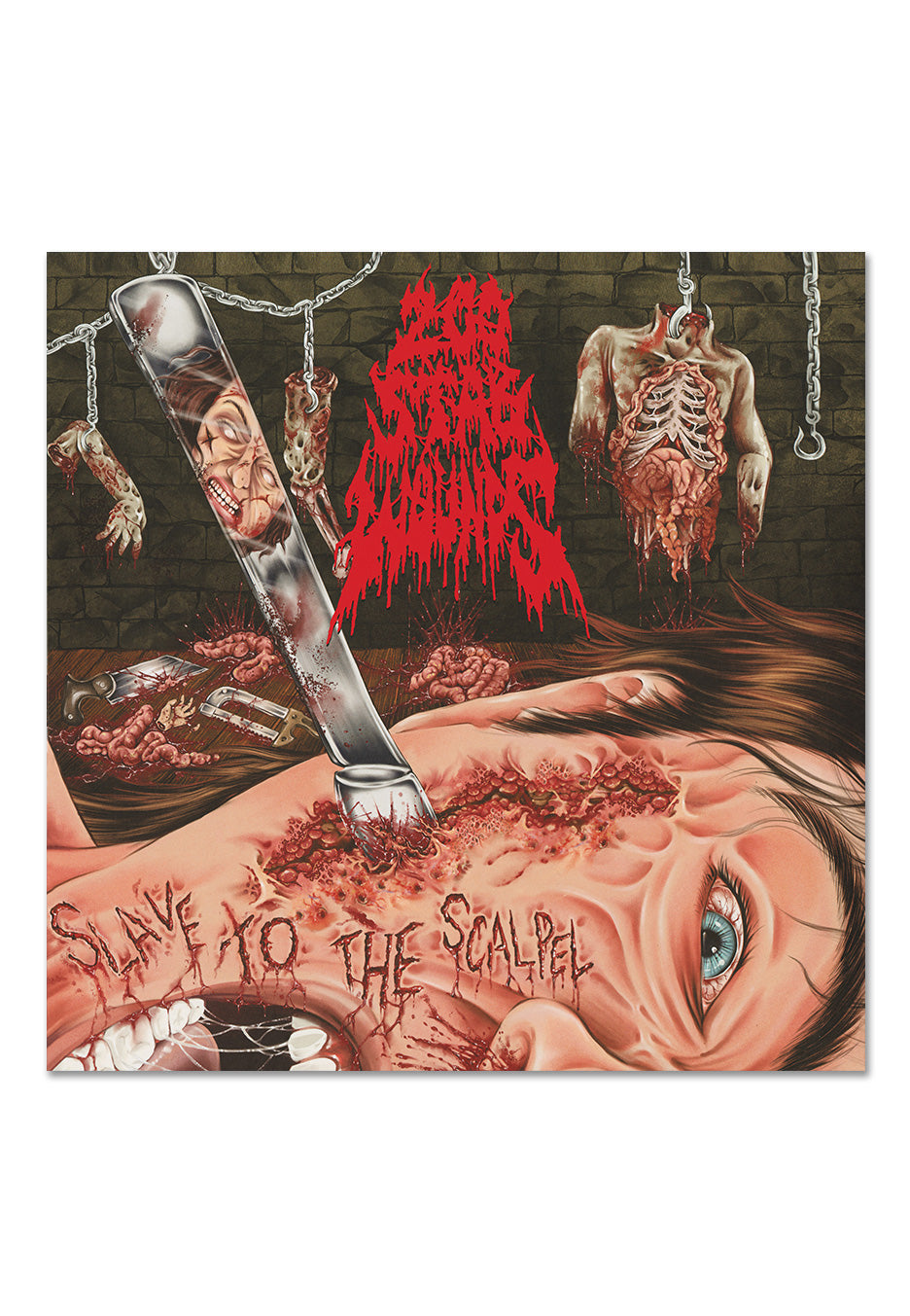 200 Stab Wounds - Slave To The Scalpel Ltd. Muddy Olive Brown - Colored Vinyl | Neutral-Image