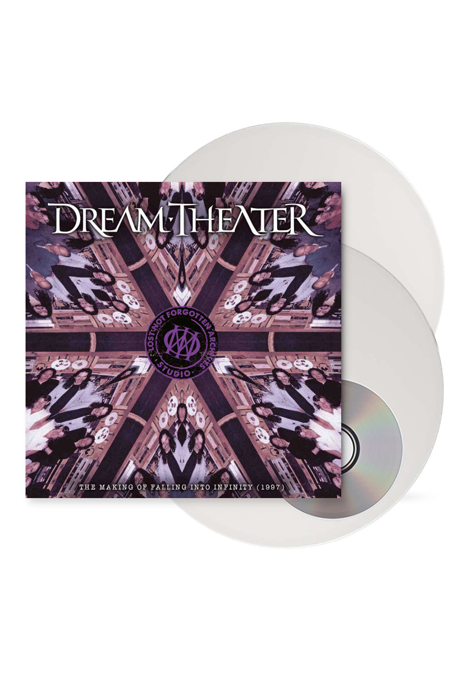 Dream Theater - Lost Not Forgotten Archives: The Making of Falling Into Infinity (1997) White - Colored 2 Vinyl + CD  | Neutral-Image