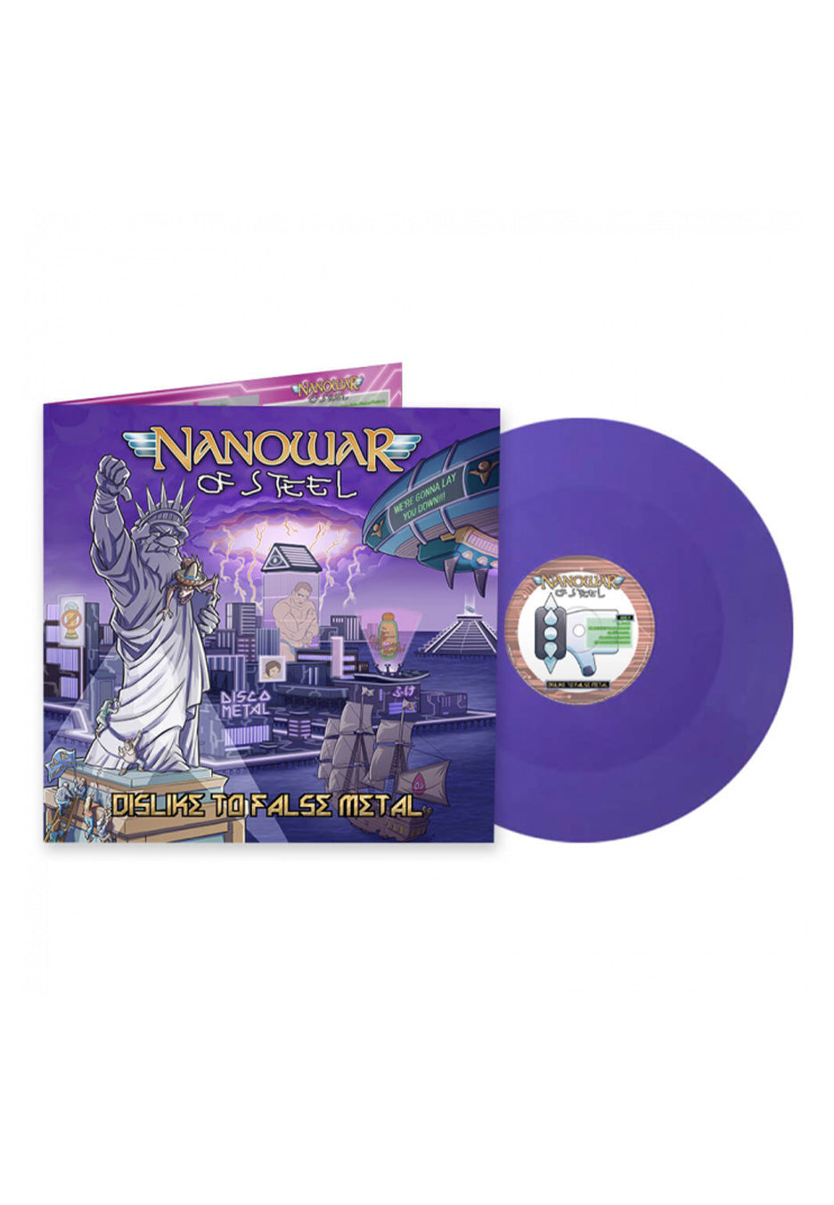 Nanowar Of Steel - Dislike To False Metal Purple - Colored Vinyl | Neutral-Image