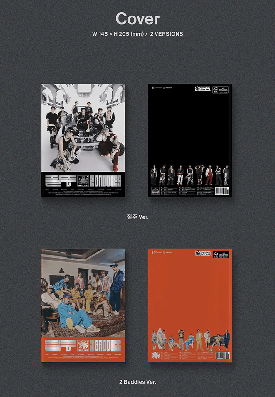 NCT 127 - The 4th Album '(2 Baddies)' (Photobook Version) - Boxset | Neutral-Image