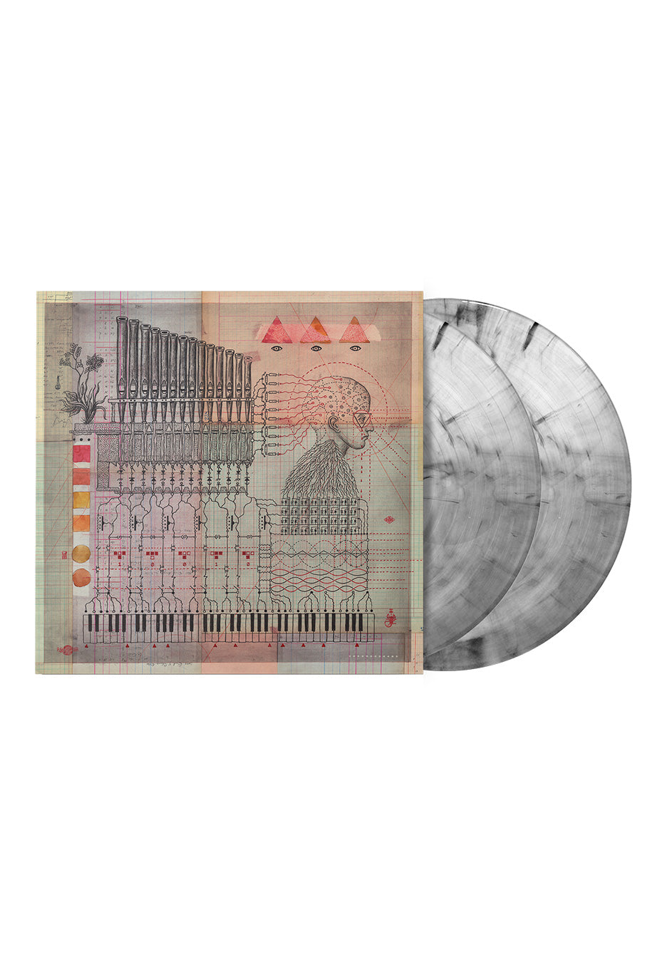 Puscifer - Existential Reckoning - Re-Wired Clear w/ Black Smoke - Colored 2 Vinyl | Neutral-Image