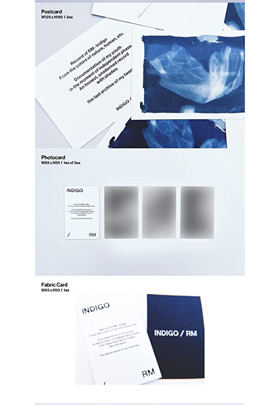 RM - Indigo (Book Edition) - Boxset | Neutral-Image