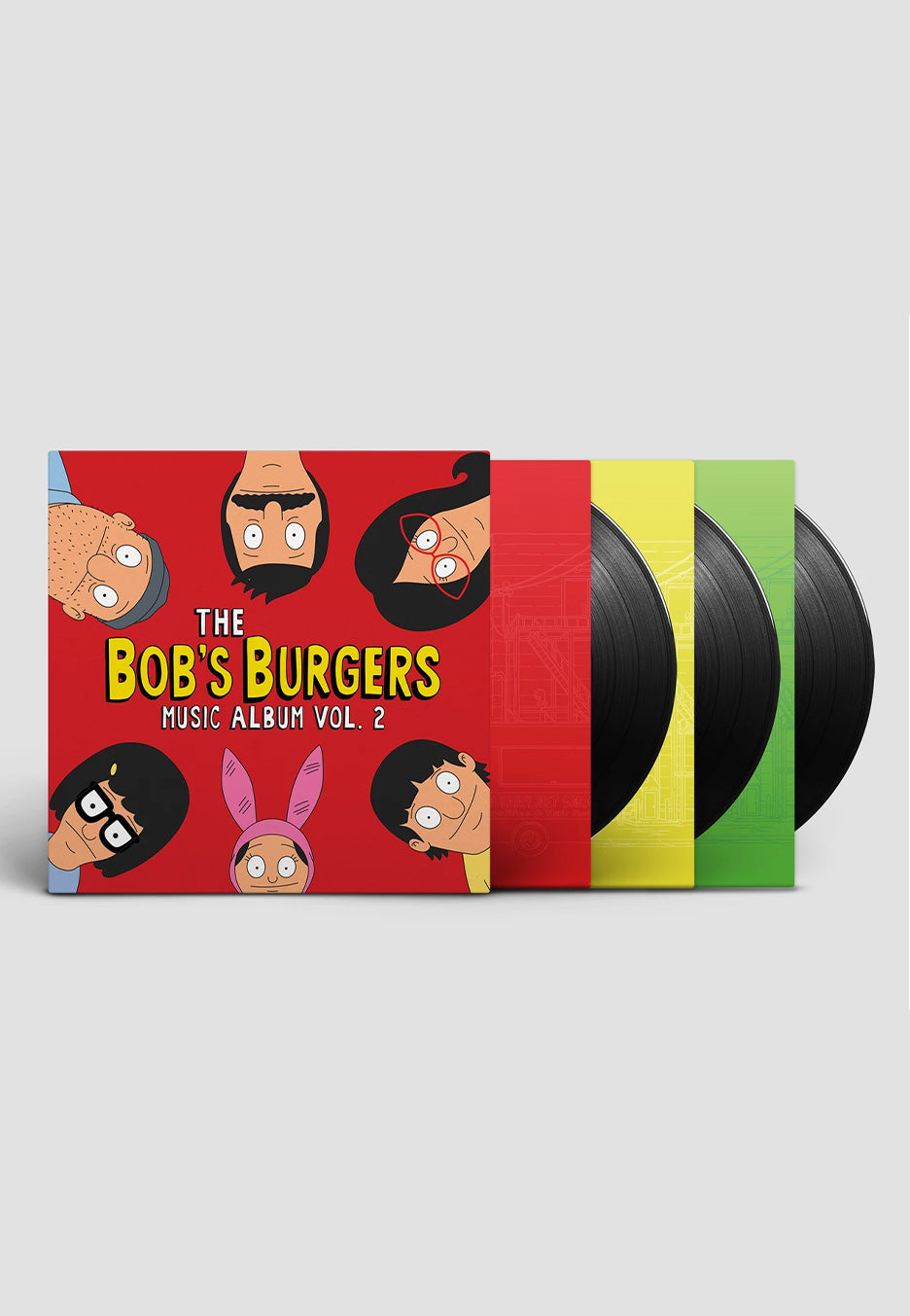 Bob's Burgers - The Bob's Burgers Music Album Vol.2 - 3 Vinyl | Neutral-Image