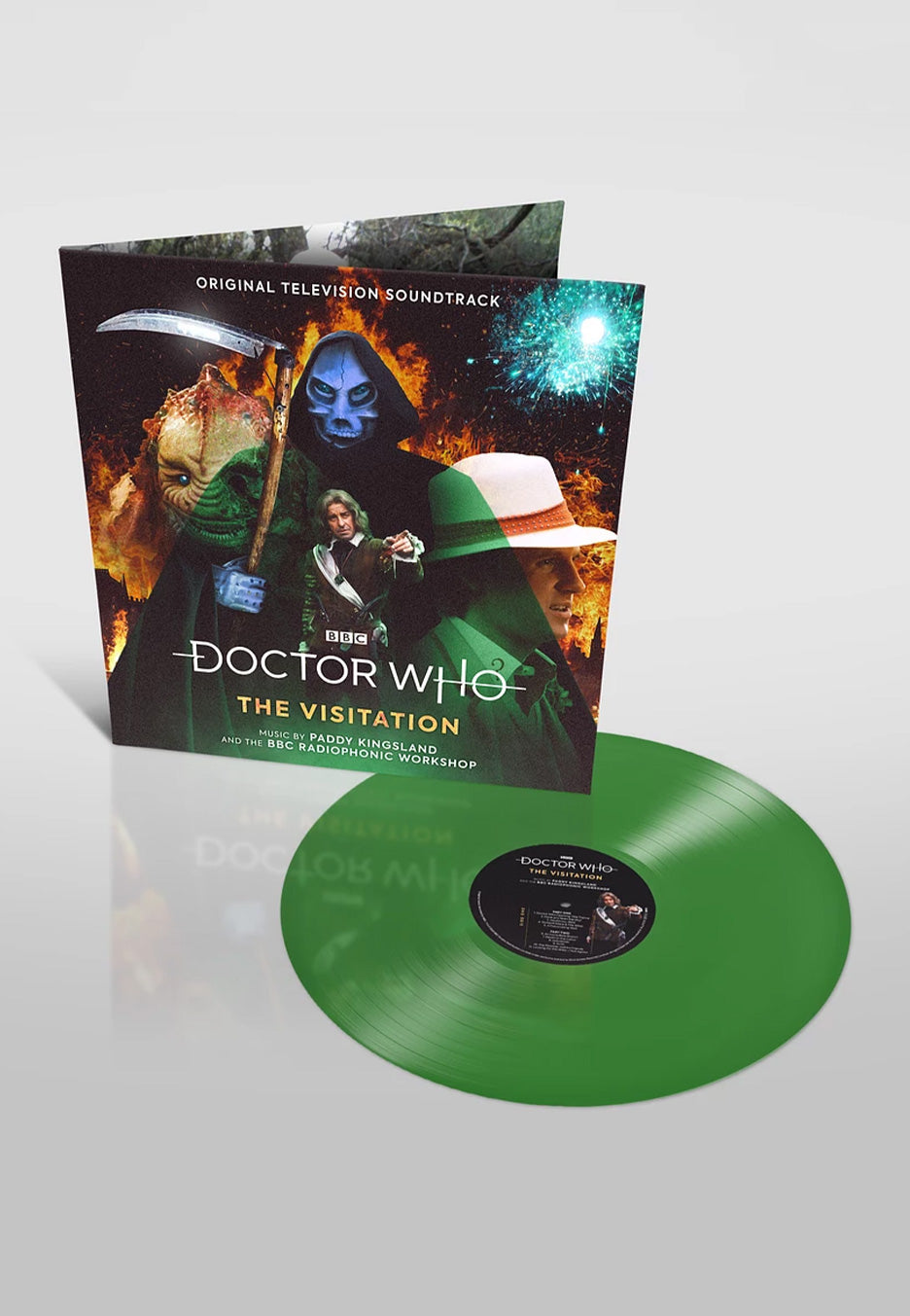 Doctor Who - Doctor Who: The Visitation OST Green Transparent - Colored Vinyl  | Neutral-Image