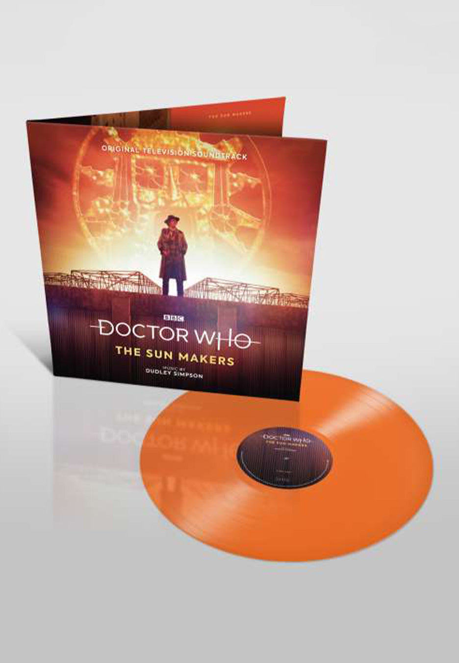 Doctor Who - Doctor Who: The Sun Makers OST Transparent Orange - Colored Vinyl  | Neutral-Image