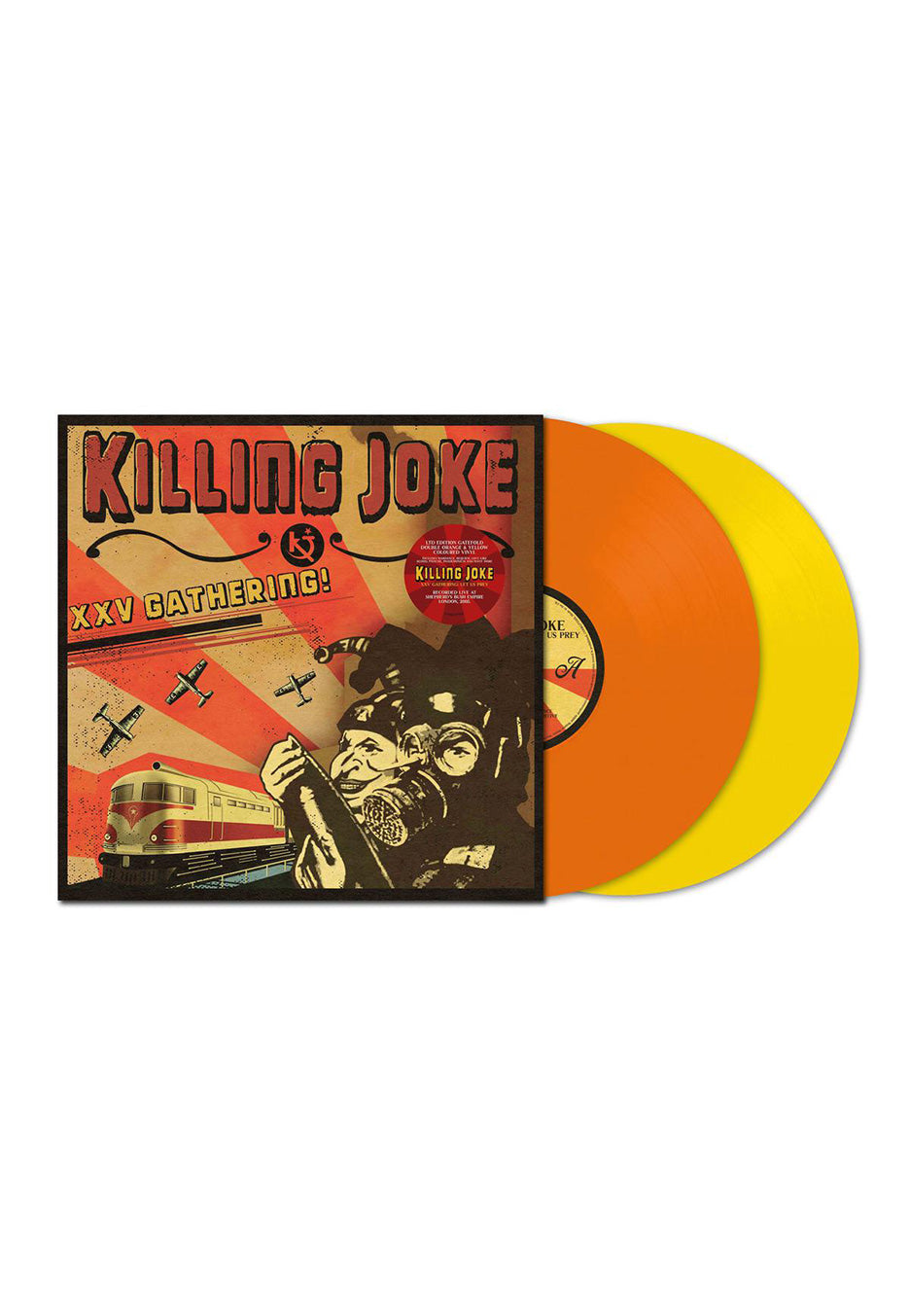 Killing Joke - XXV Gathering: Let Us Prey Orange & Yellow - Colored 2 Vinyl | Neutral-Image