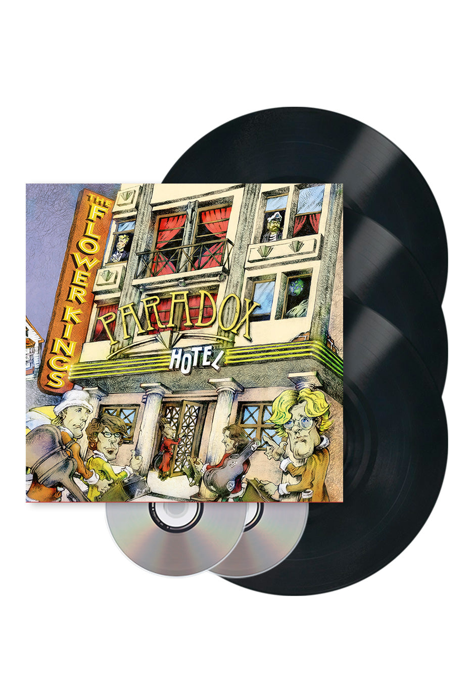 The Flower Kings - Paradox Hotel (ReIssue 2023) - 3 Vinyl + 2 CD | Neutral-Image