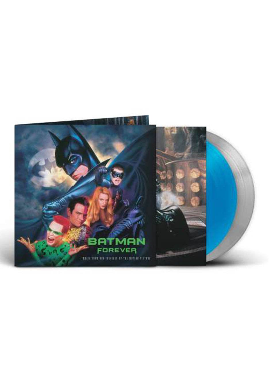 Batman - Batman Forever OST Ltd. Blue & Silver - Colored 2 Vinyl | Neutral-Image