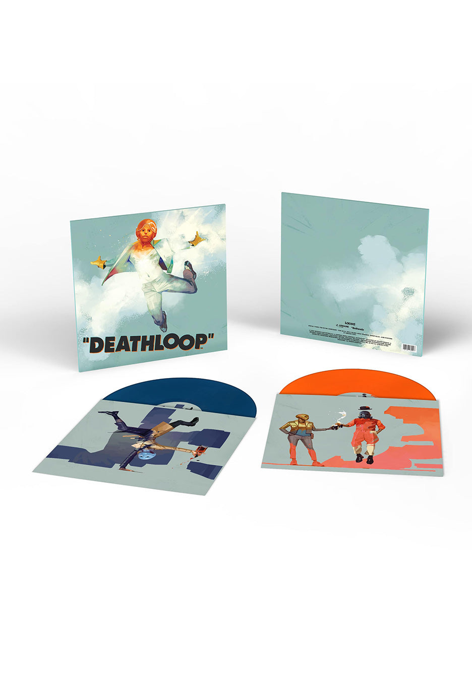 Deathloop - Deathloop OST Remastered Blue & Orange -  Colored 2 Vinyl | Neutral-Image