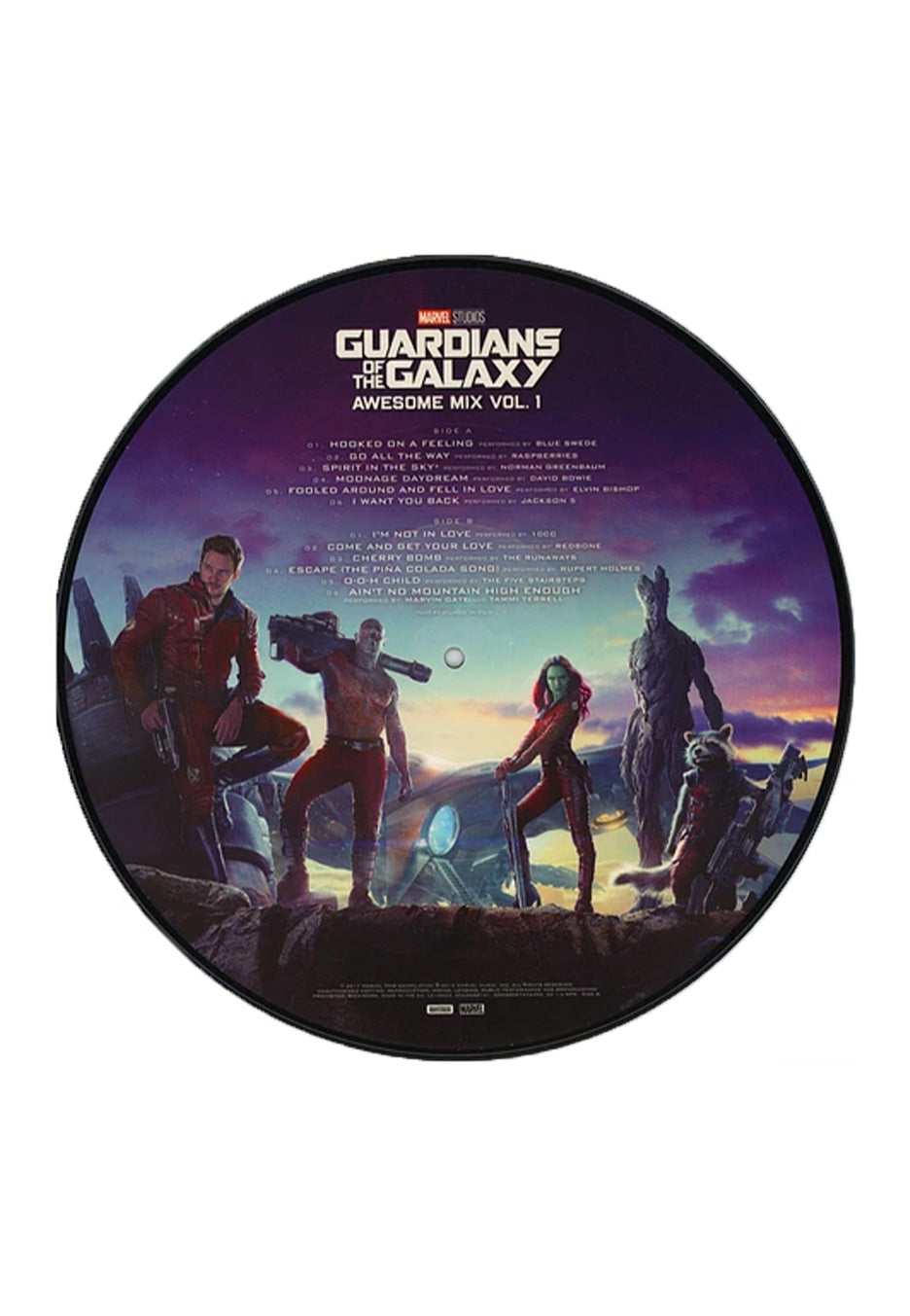 Guardians Of The Galaxy - Guardians Of The Galaxy OST Awesome Mix Vol. 1 - Picture Vinyl | Neutral-Image