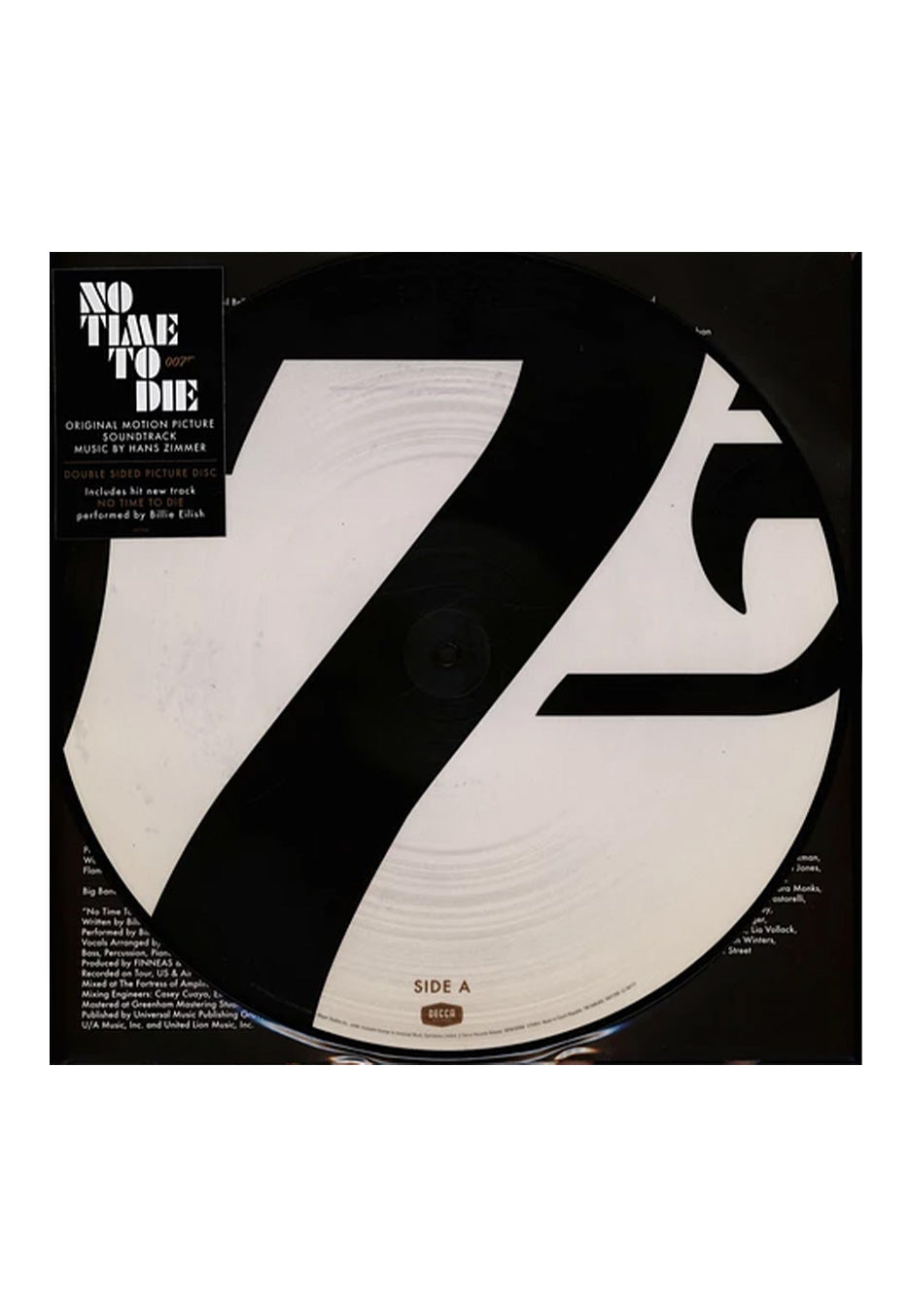 James Bond - Bond 007: No Time To Die OST Ltd. (Hans Zimmer) - Picture Vinyl | Neutral-Image