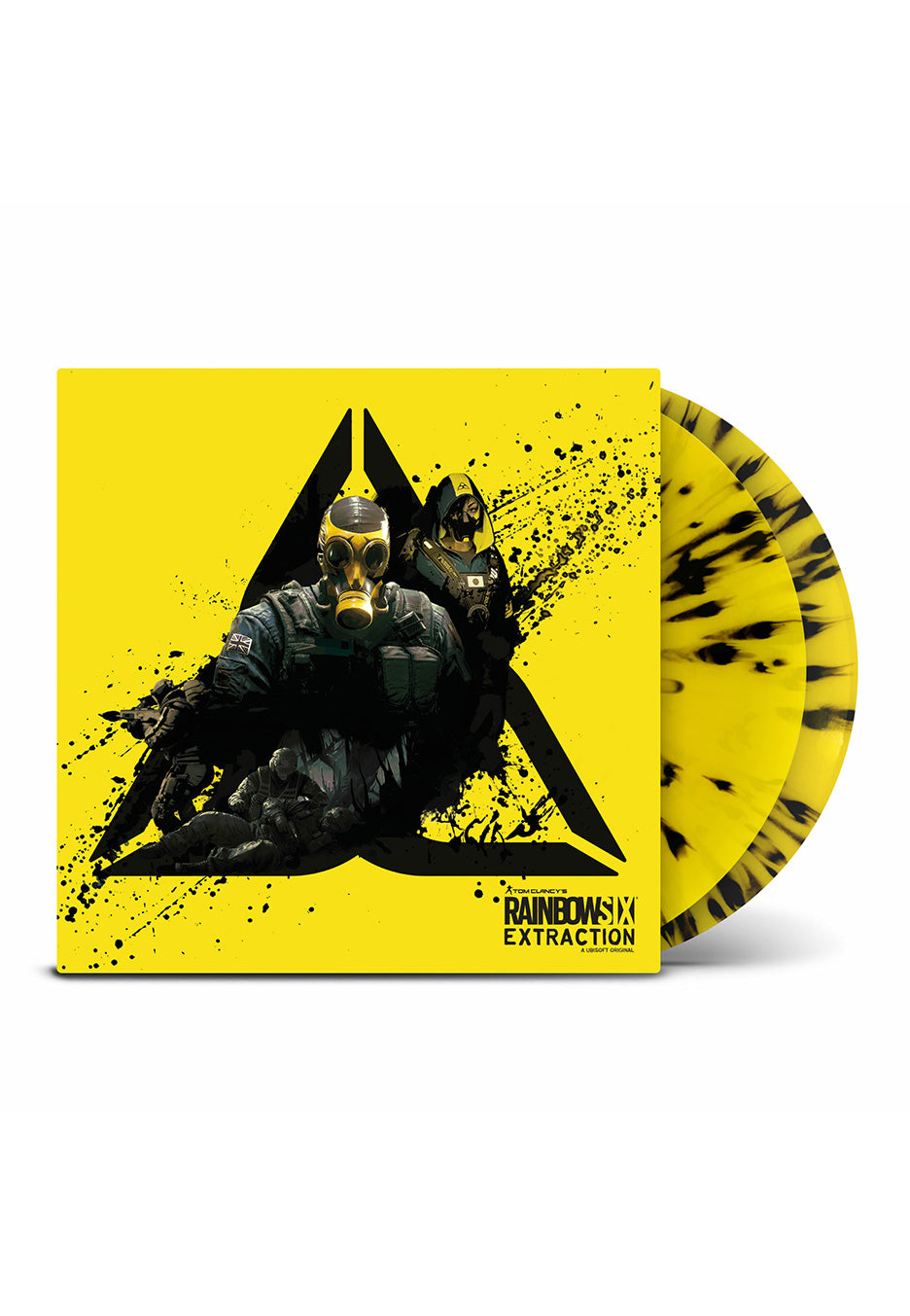 Tom Clancy's Rainbow Six Extraction - OST (James Duhamel) Yellow/Black - Splattered 2 Vinyl  | Neutral-Image