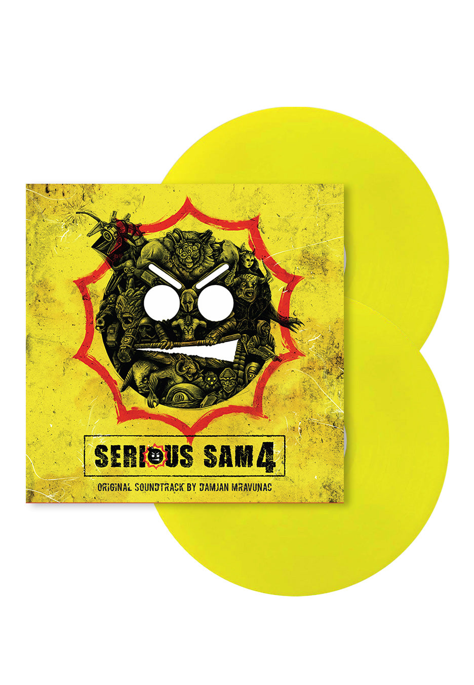 Serious Sam - Serious Sam 4 OST (Damjan Mravunac) Translucent Yellow - Colored 2 Vinyl | Neutral-Image