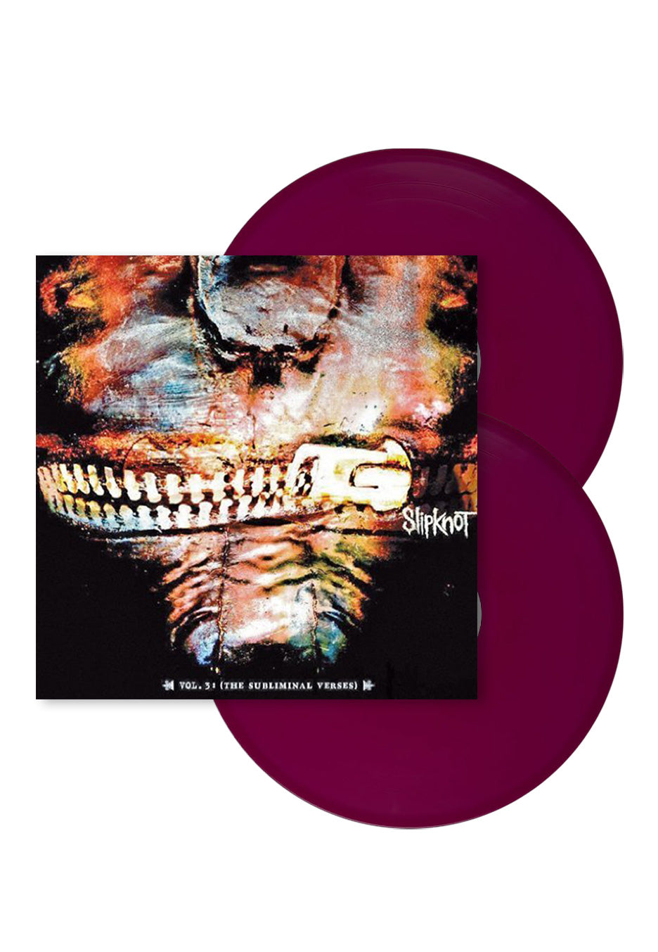 Slipknot - Vol.3 The Subliminal Verses Ltd. Grape - Colored 2 Vinyl | Neutral-Image