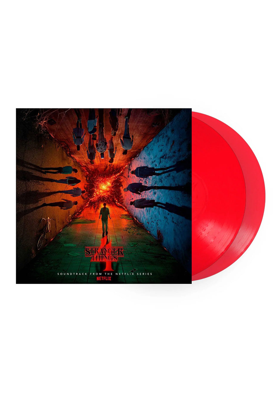 Stranger Things - Stranger Things Season 4 OST Transparent Red - Colored 2 Vinyl | Neutral-Image