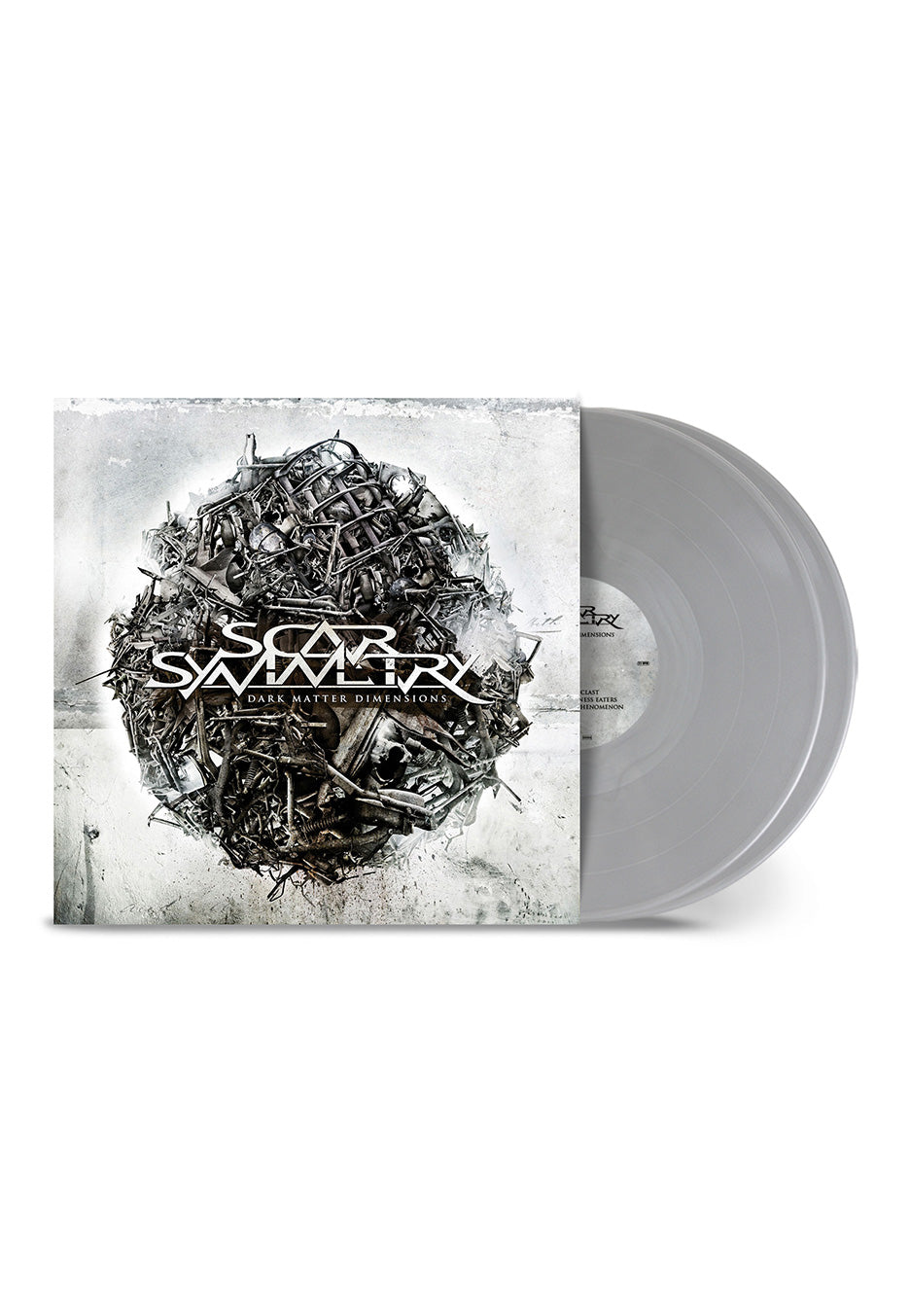 Scar Symmetry - Dark Matter Dimensions Ltd. Grey - Colored 2 Vinyl | Neutral-Image