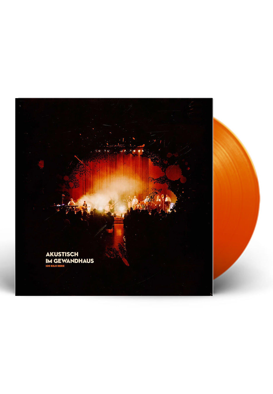 100 Kilo Herz - Akustisch im Gewandhaus Ltd. Edition Transparent Orange - Colored Vinyl + Mediabook | Neutral-Image