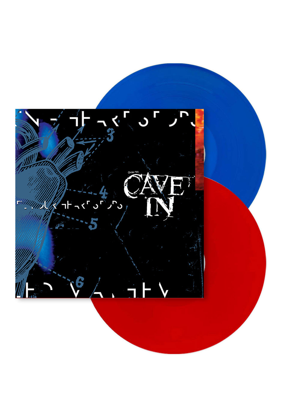 Cave In - Until Your Heart Stops Blood Red & Sea Blue - Colored 2 Vinyl | Neutral-Image