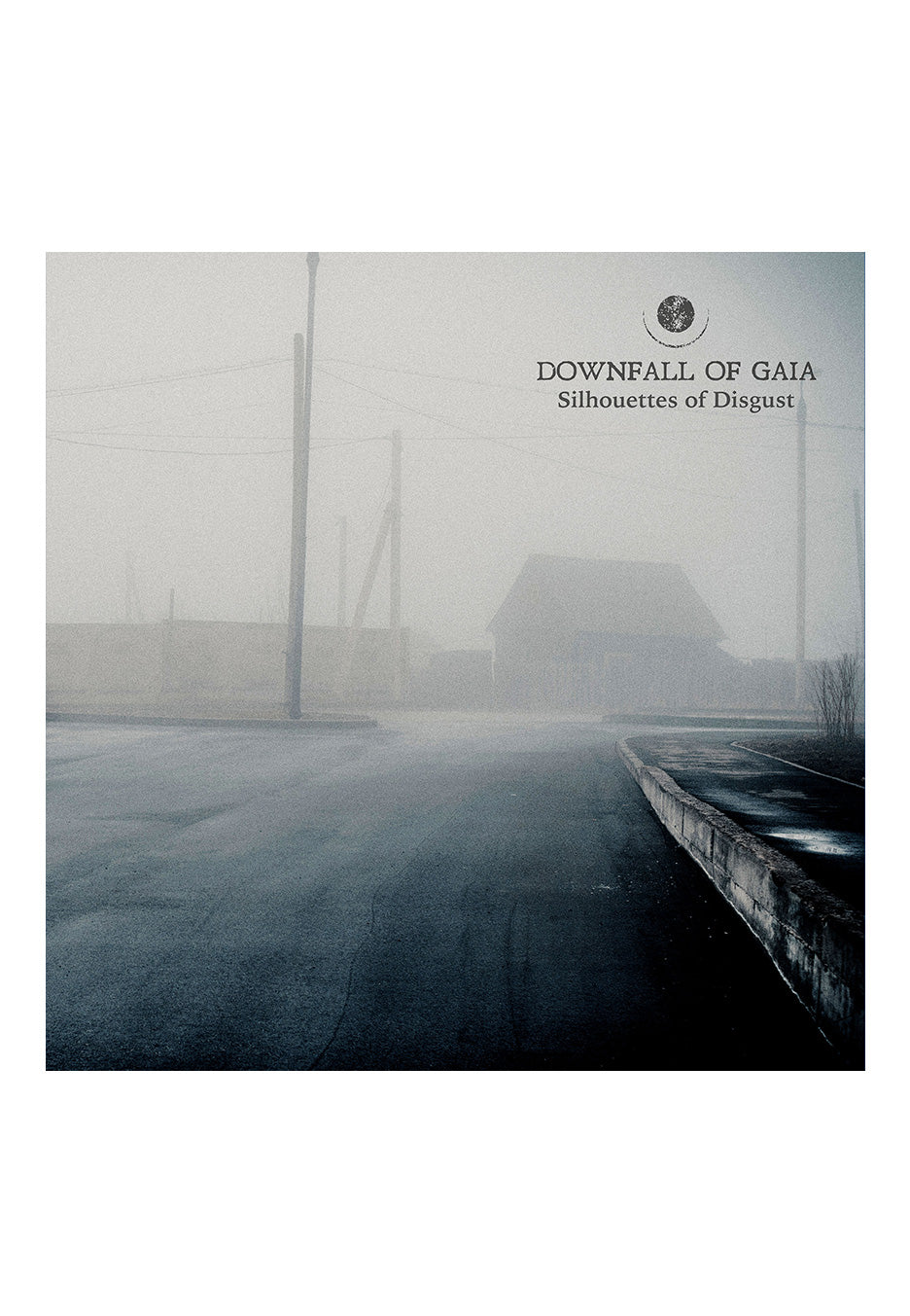 Downfall Of Gaia - Silhouettes Of Disgust Ltd. White Black - Marbled Vinyl | Neutral-Image