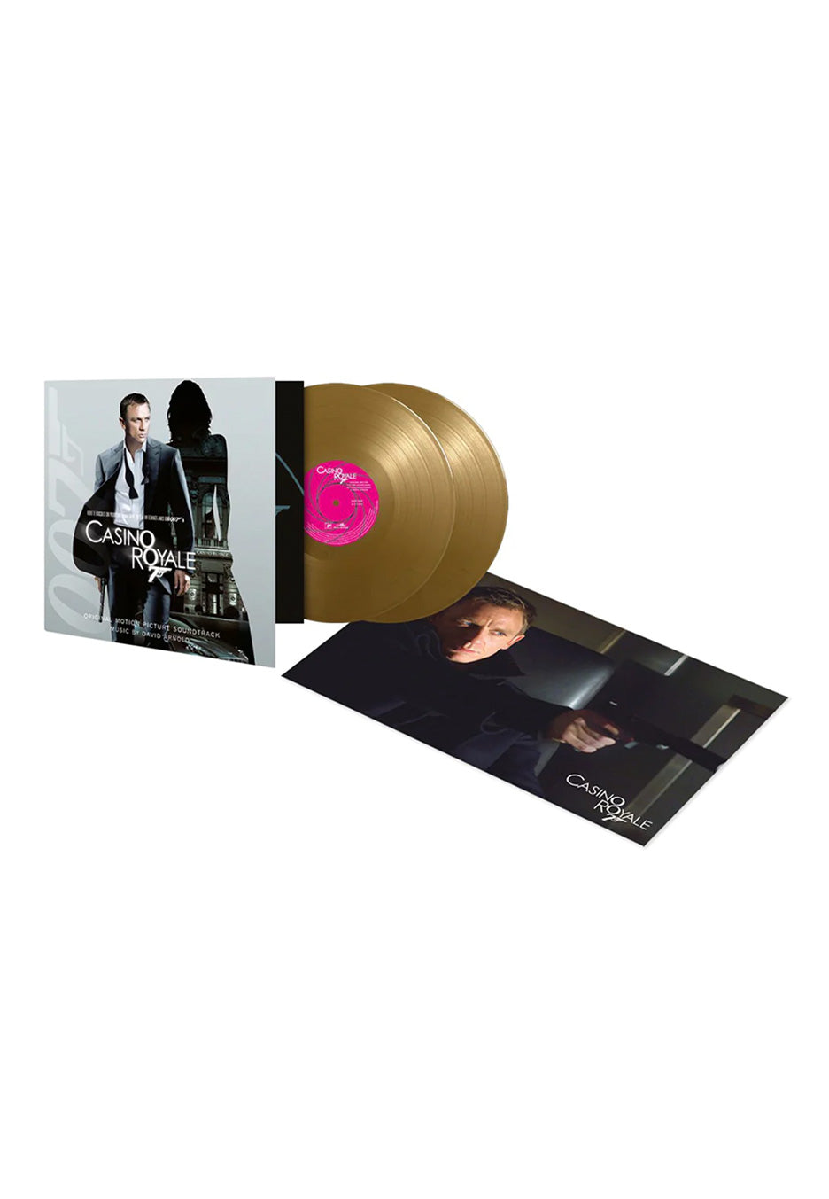 James Bond - Casino Royale OST (David Arnold) Gold - Colored 2 Vinyl  | Neutral-Image