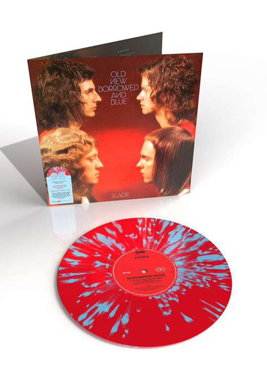 Slade - Old New Borrowed And Blue Ltd. Red/Blue - Splattered Vinyl | Neutral-Image