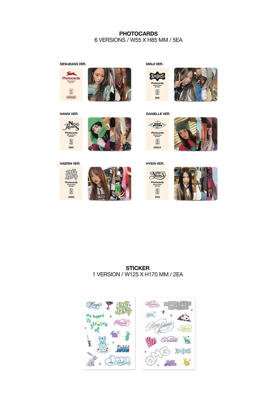 NewJeans - Omg (Message Card Version Random) - Maxi CD | Neutral-Image