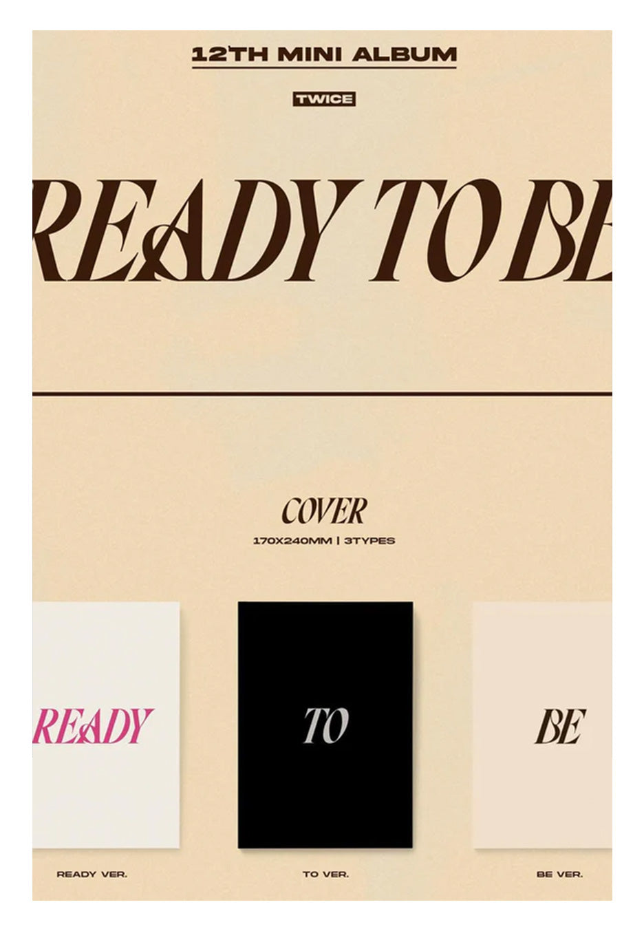 Twice - Ready To Be (Ready Version) - CD | Neutral-Image