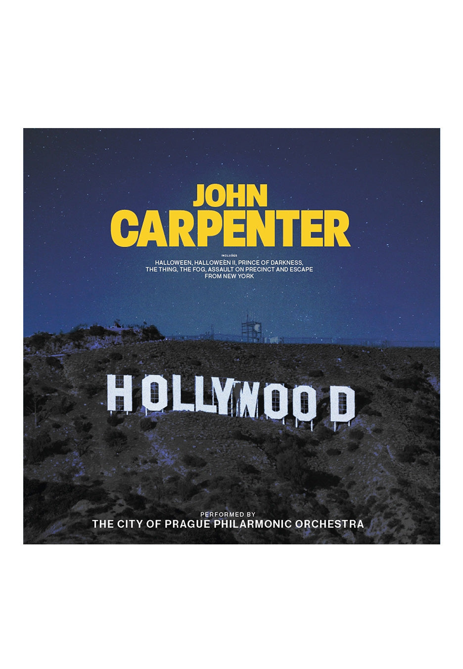 John Carpenter - Hollywood Story Transparent Black w/ Red - Splattered Vinyl | Neutral-Image