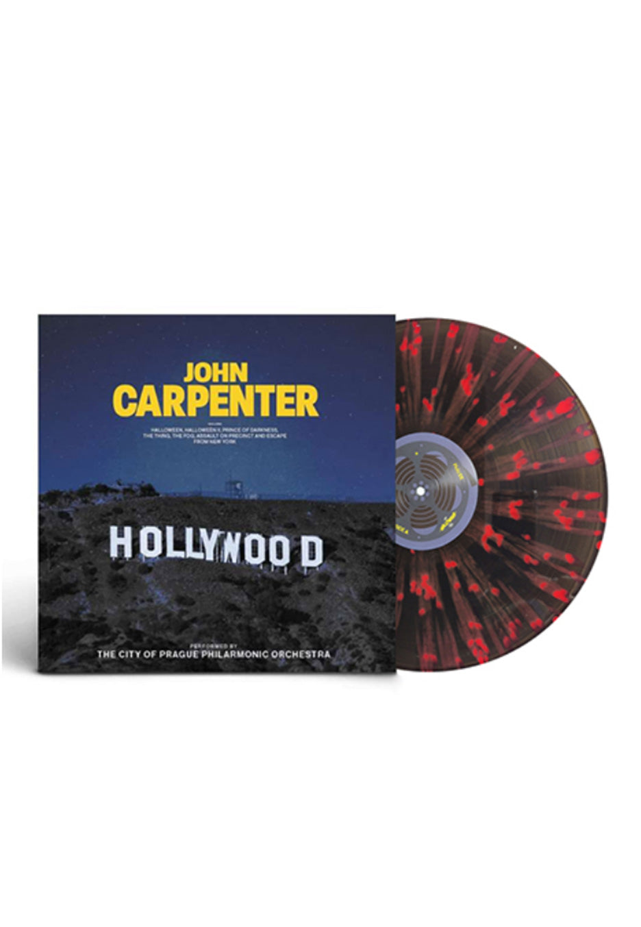 John Carpenter - Hollywood Story Transparent Black w/ Red - Splattered Vinyl | Neutral-Image