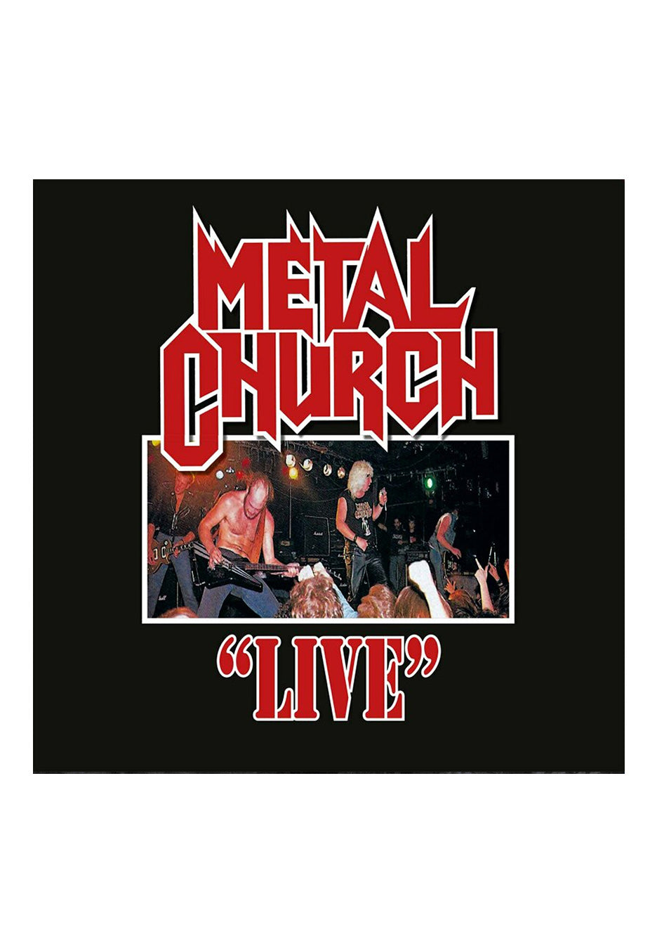 Metal Church - Live Ltd. White/Red Half/Half - Colored Vinyl | Neutral-Image