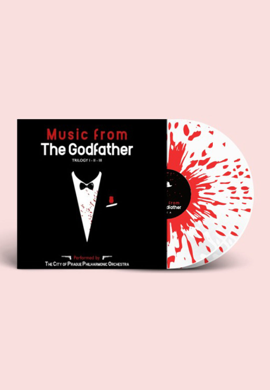 The Godfather - Trilogy (The City Of Prague Philharmonic Orchestra) Blood Red - Splattered 2 Vinyl | Neutral-Image