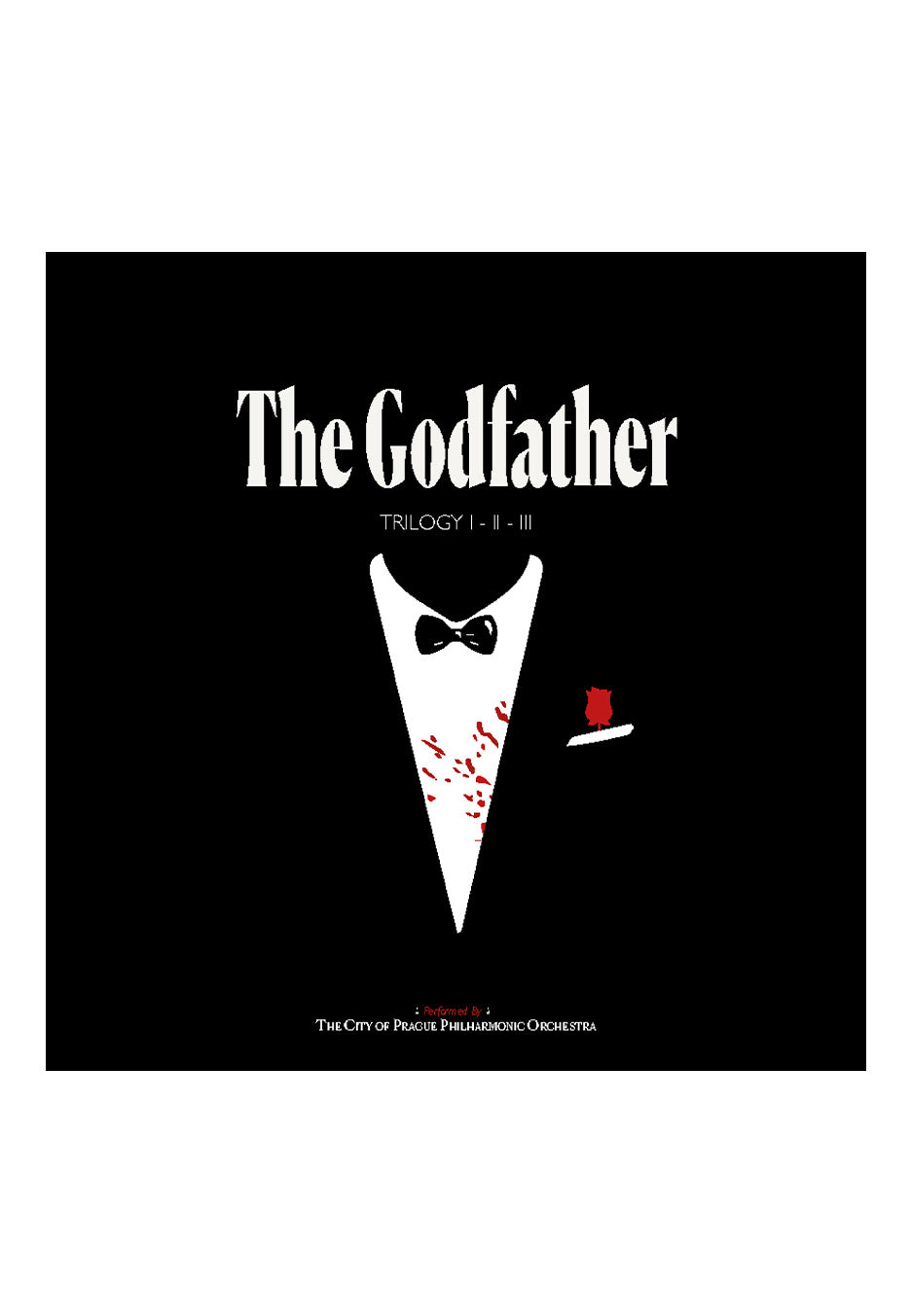 The Godfather - Trilogy (The City Of Prague Philharmonic Orchestra) Blood Red - Splattered 2 Vinyl | Neutral-Image