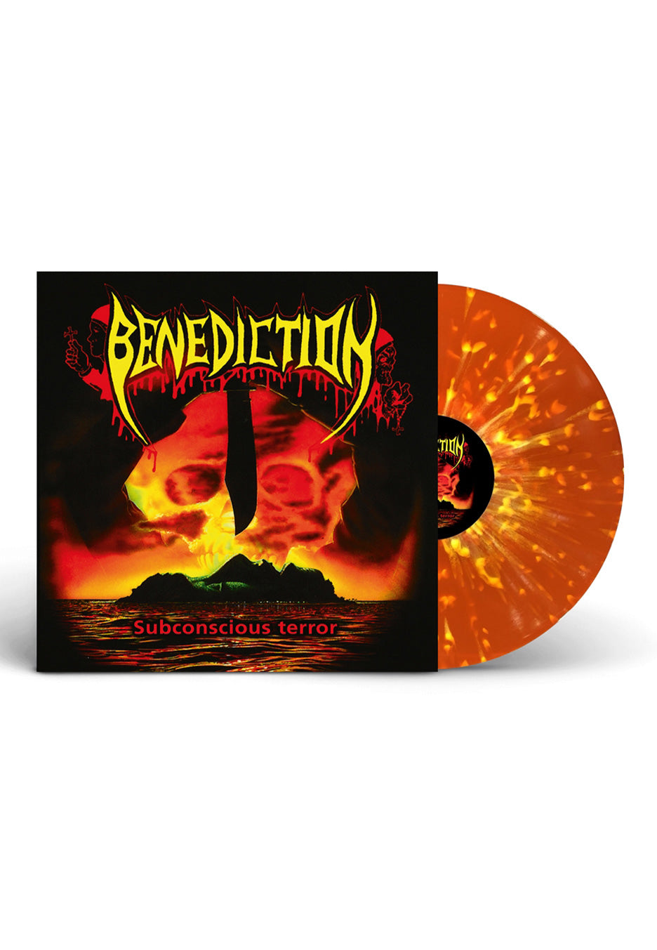 Benediction - Subconscious Terror Orange - Splattered Vinyl | Neutral-Image