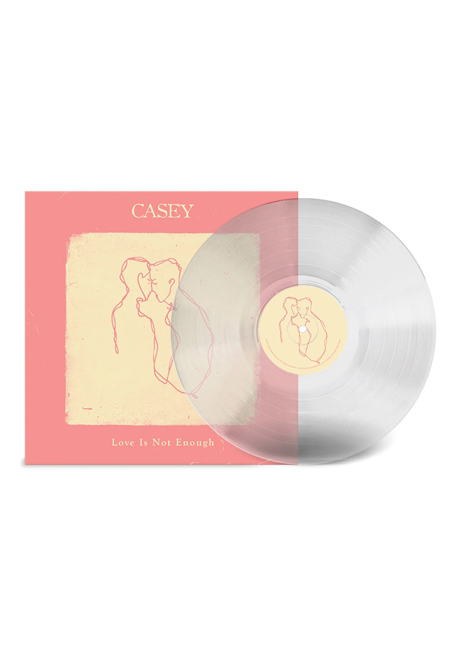 Casey - Love Is Not Enough Ltd. Crystal Clear - Colored Vinyl | Neutral-Image